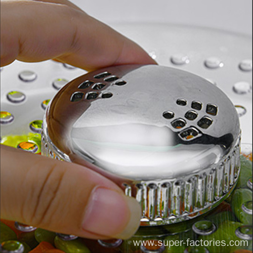 Plastic Lid With Rotatable Switch For Storage Food